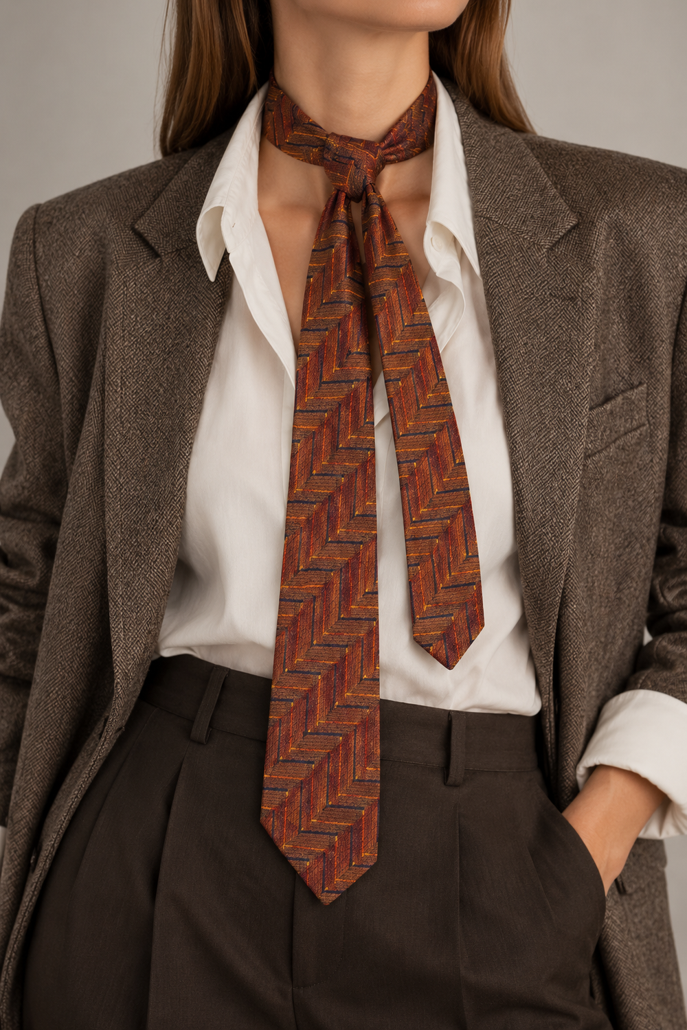 Missoni Vintage – cravată din 100% mătase, Made in Italy