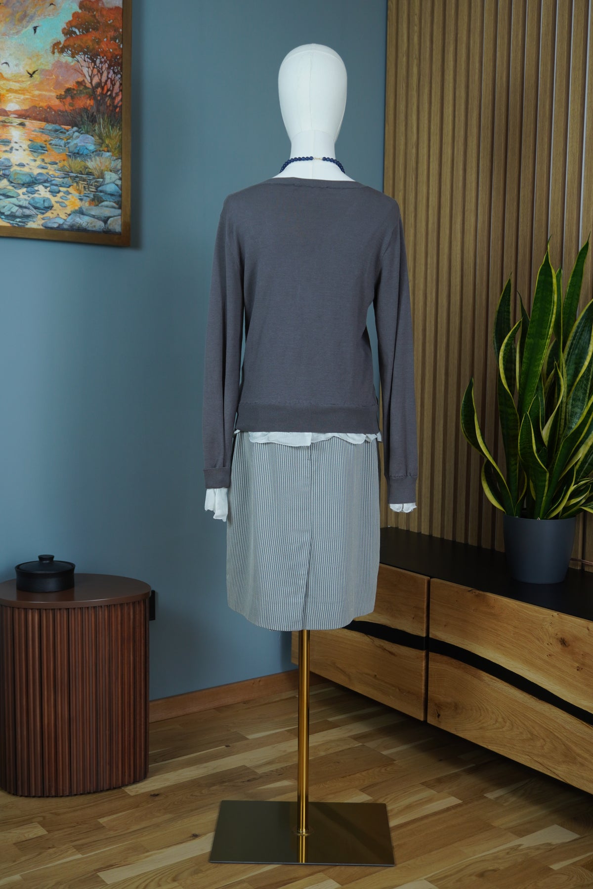 Seventy — Cardigan cu detalii din mătase