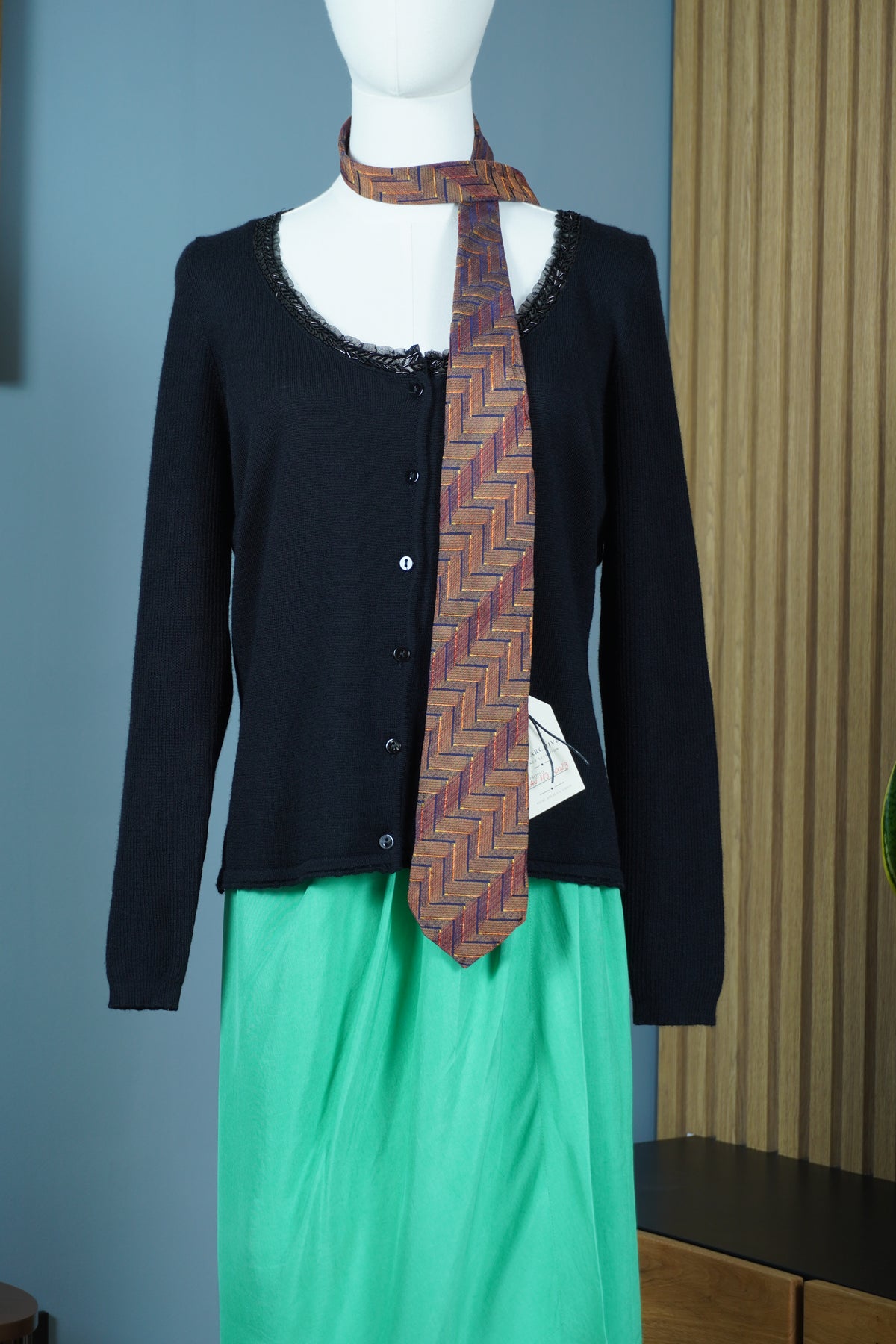 Luisa Spagnoli — cardigan din 100% lână virgină, Made in Italy