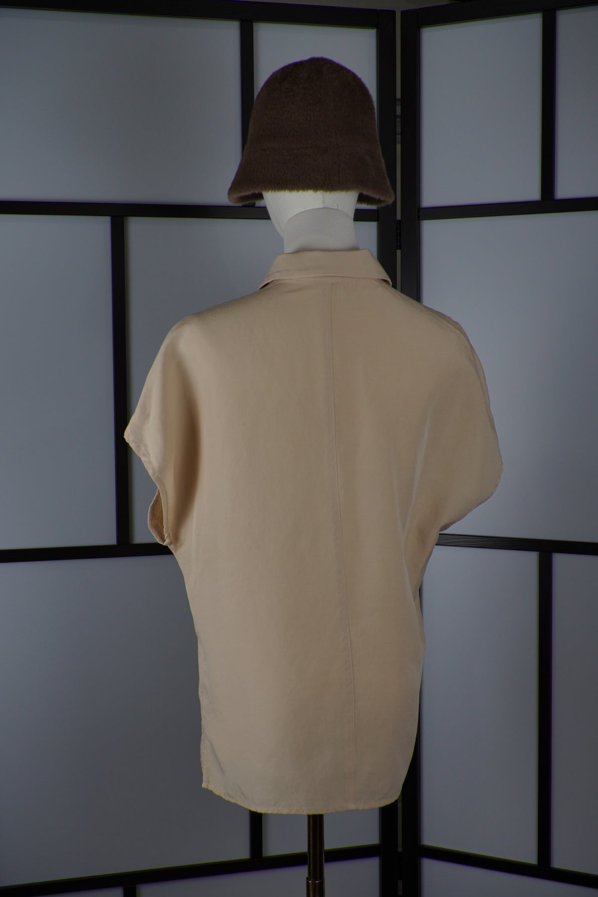 Stefanel – Cămașă oversized din lyocell și in