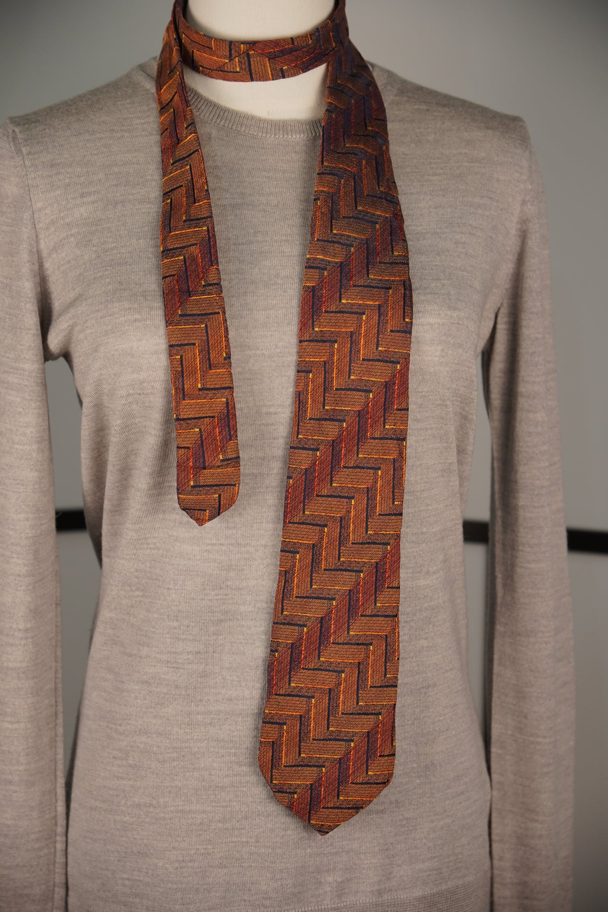Missoni Vintage – cravată din 100% mătase, Made in Italy