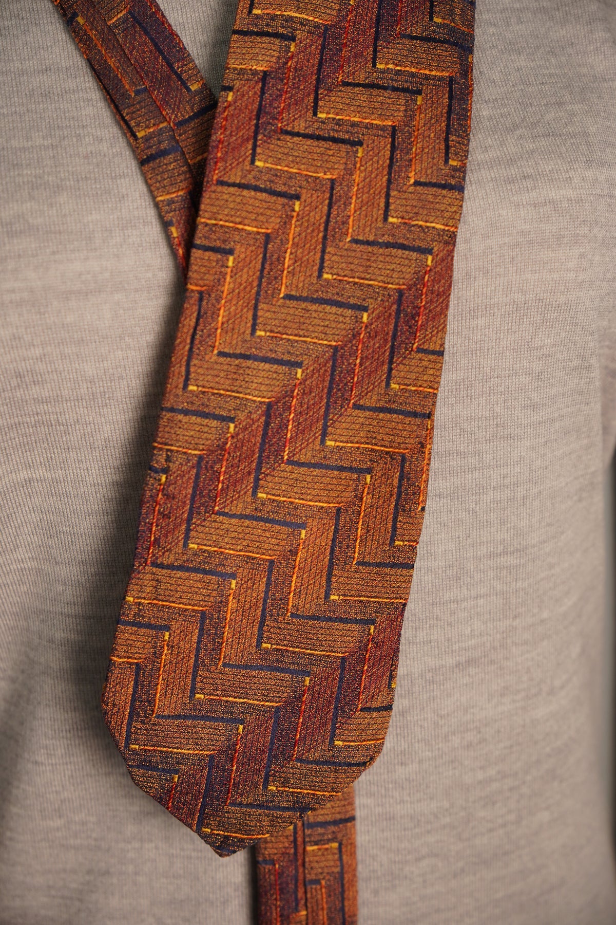 Missoni Vintage – cravată din 100% mătase, Made in Italy