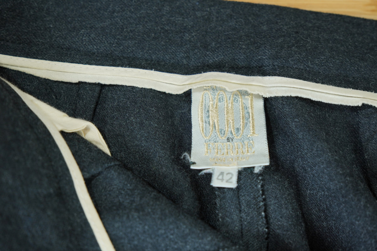 Gianfranco Ferré — Pantaloni vintage din lână
