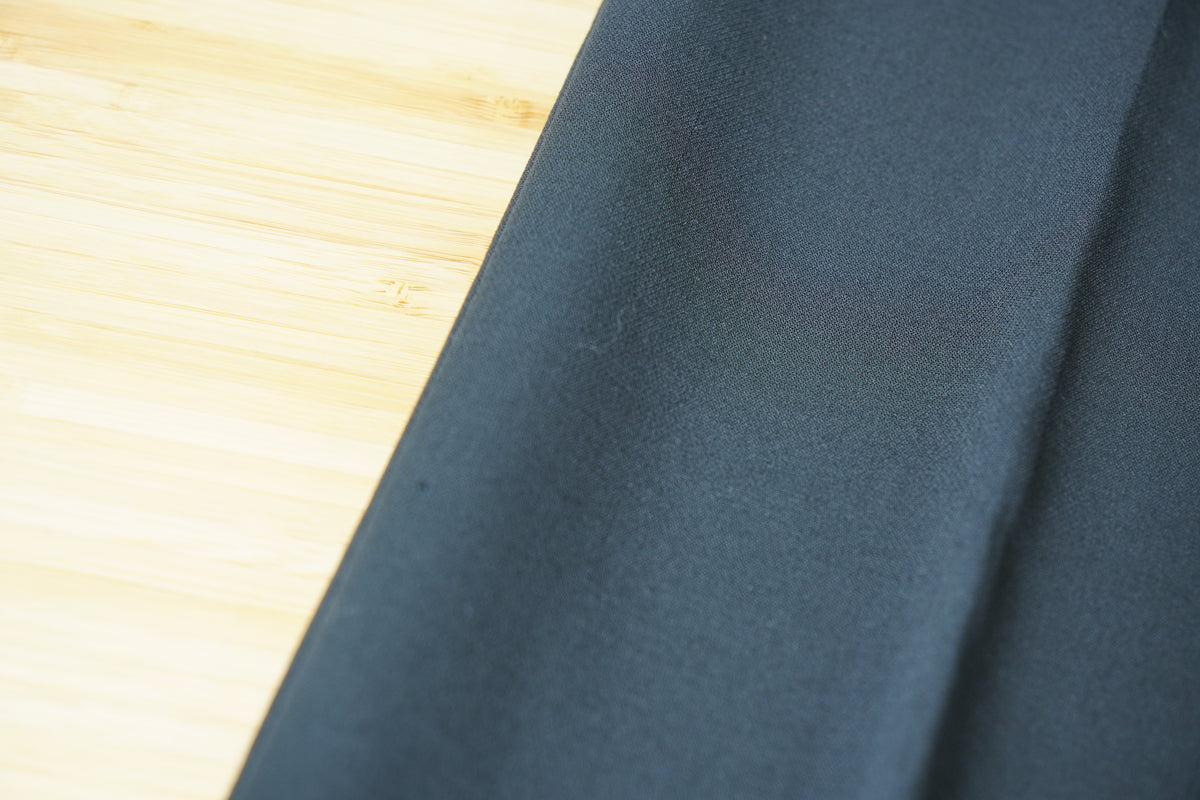 Max Mara – Pantaloni wide-leg din 100% lână virgină