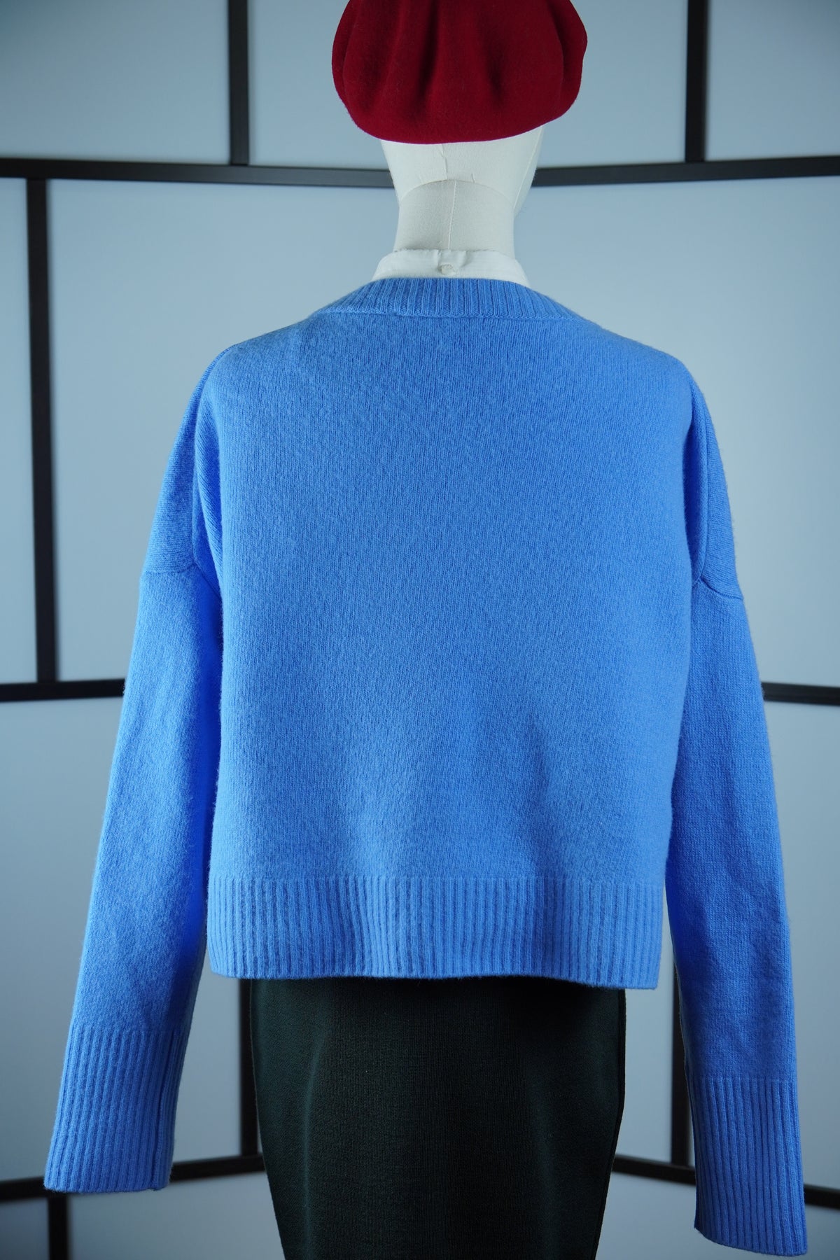 United Colors of Benetton – Pulover cropped din 100% lână