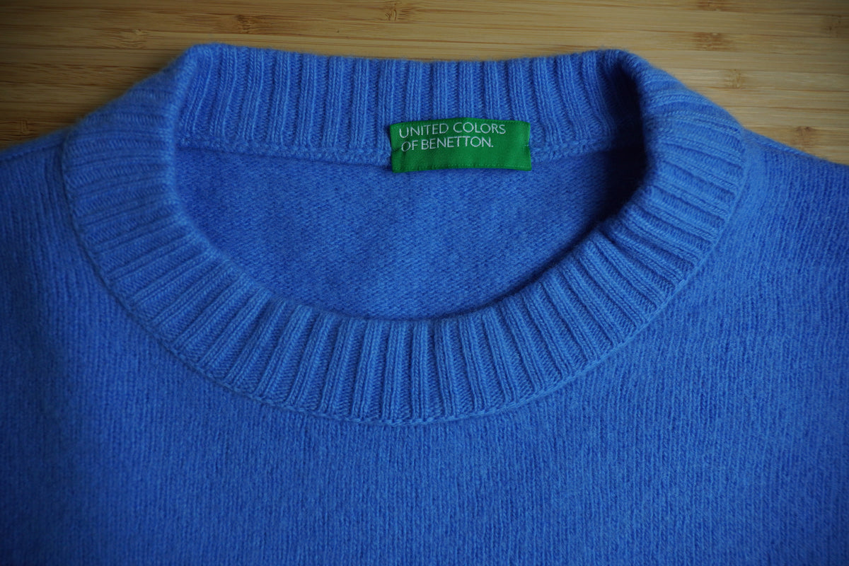 United Colors of Benetton – Pulover cropped din 100% lână