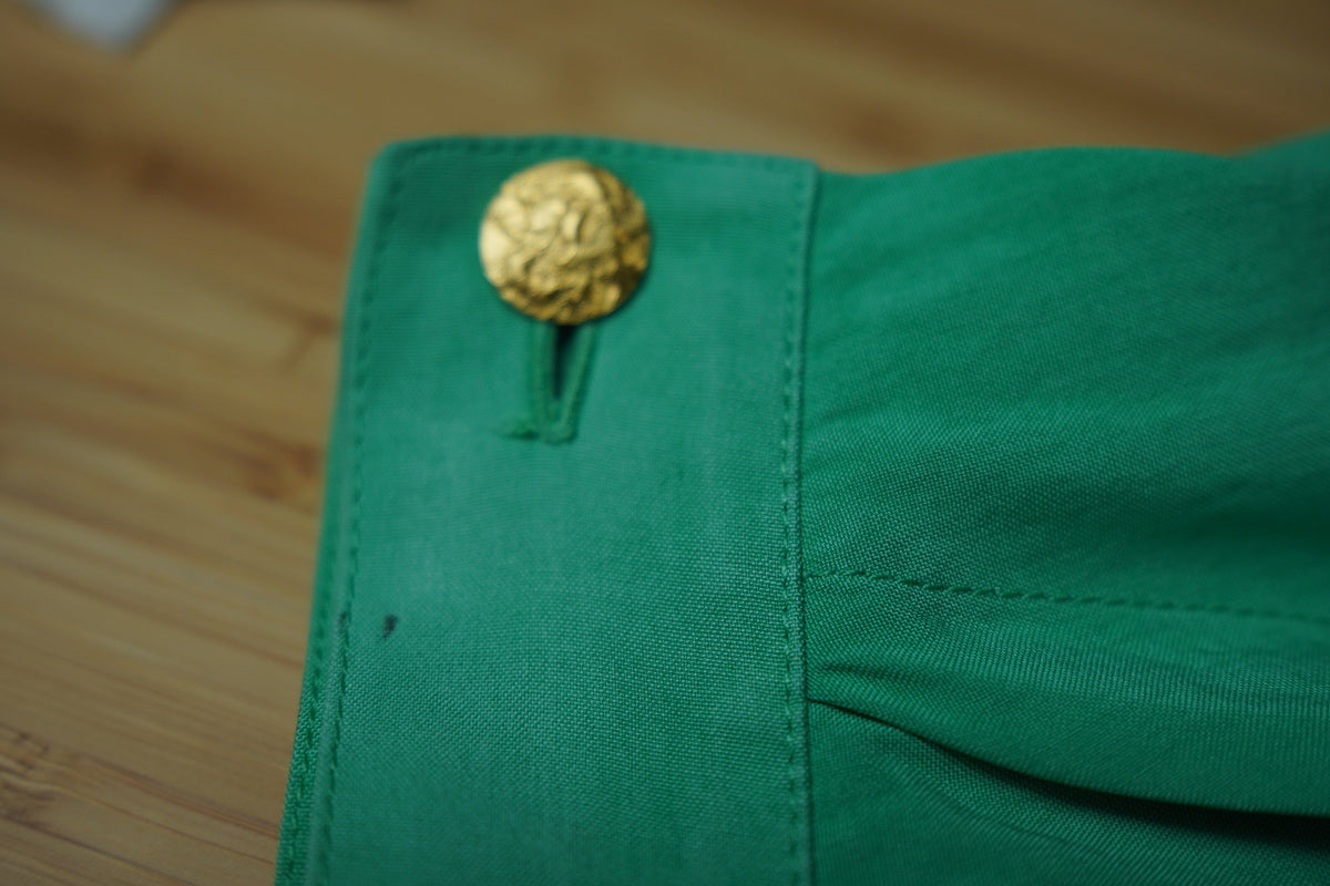 Guy Laroche Boutique Paris – Fustă vintage din 100% mătase Made in France