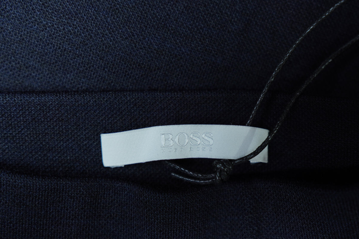 Boss — Pantaloni cropped cu picior larg