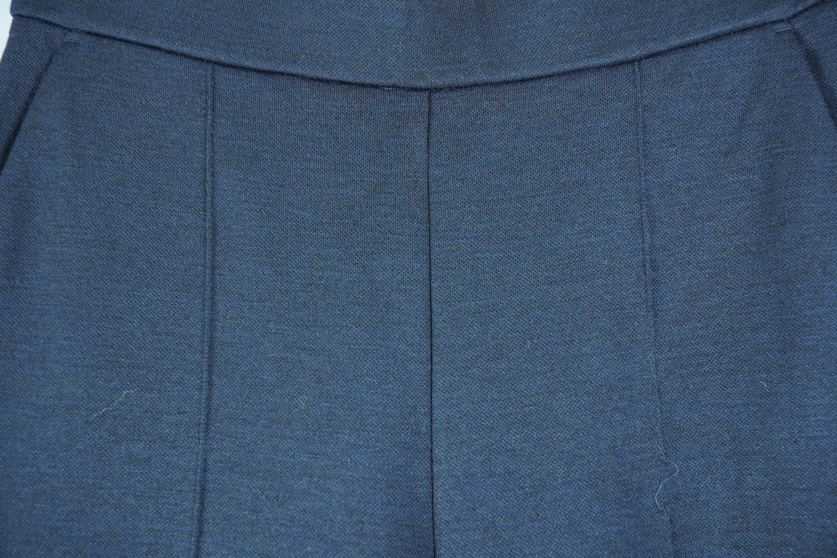 Boss — Pantaloni cropped cu picior larg