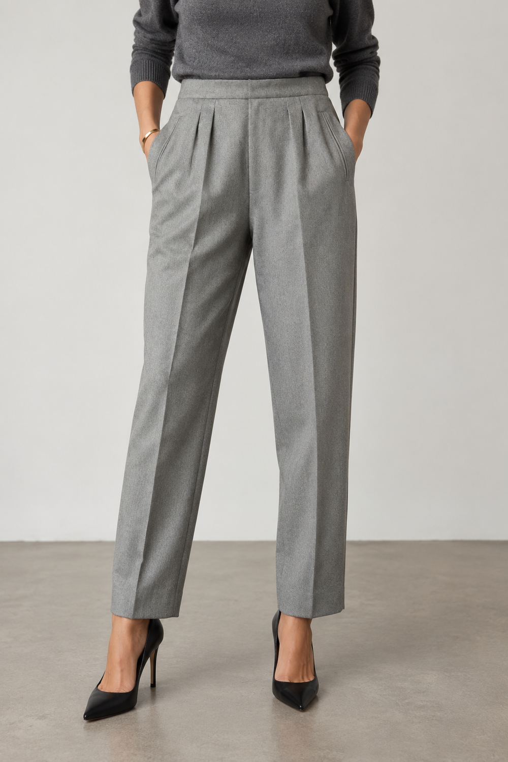 Riposte di Laura Biagiotti – Pantaloni vintage din 100% lână